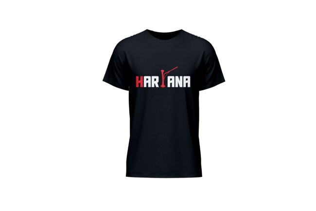 MEN'S HARYANA PRINTED T-SHIRT