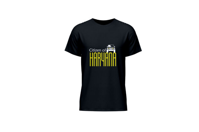 Citizen of Haryana Printed Cotton T-Shirt