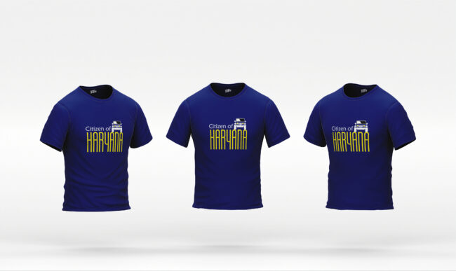 Citizen of Haryana Printed Cotton T-Shirt