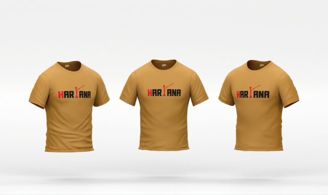 MEN'S HARYANA PRINTED T-SHIRT