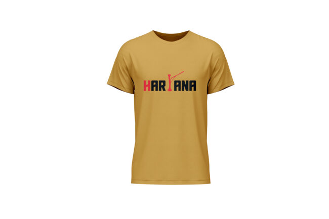 MEN'S HARYANA PRINTED T-SHIRT