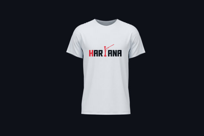 MEN'S HARYANA PRINTED T-SHIRT
