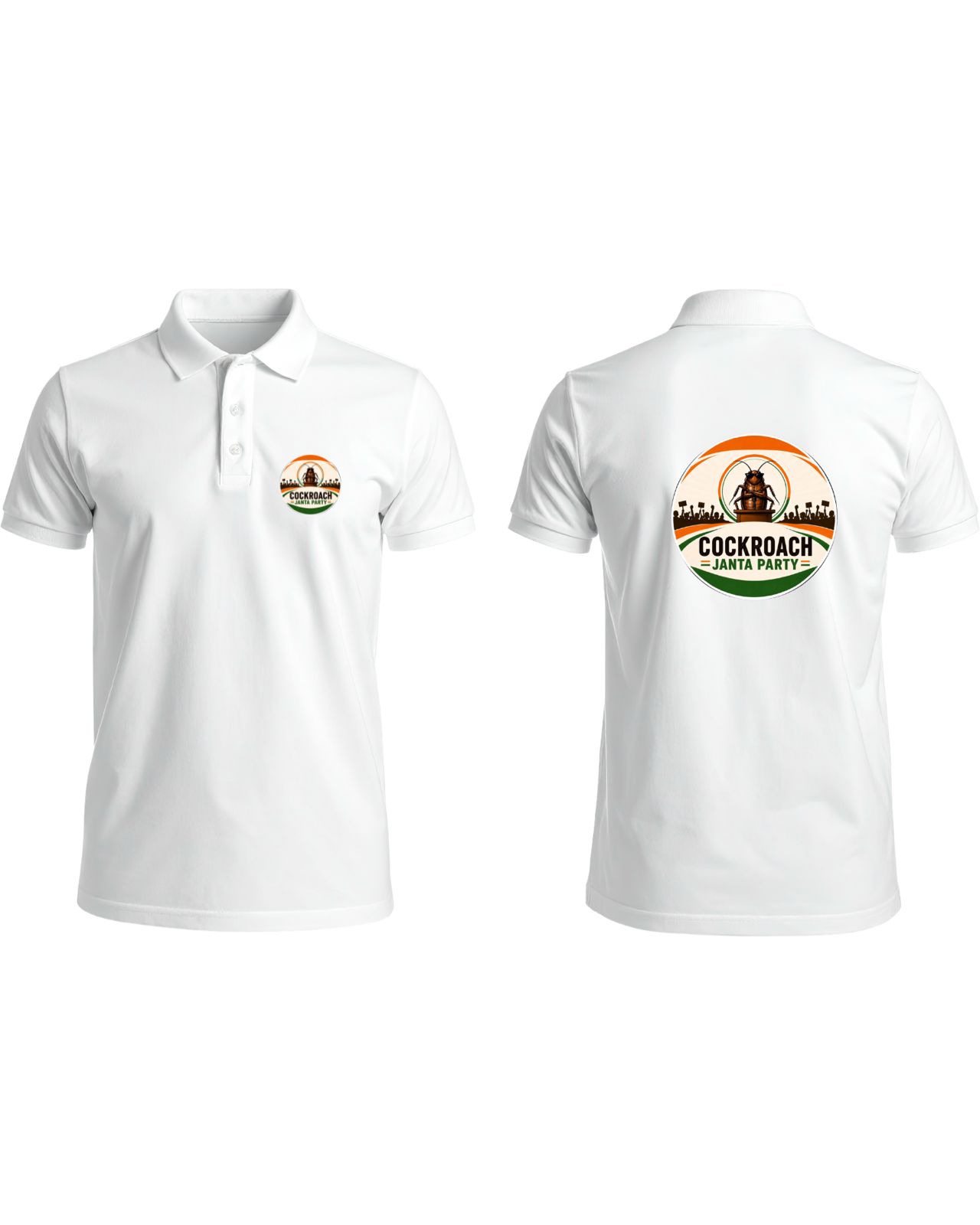 CJP Polo Printed T-Shirt.
